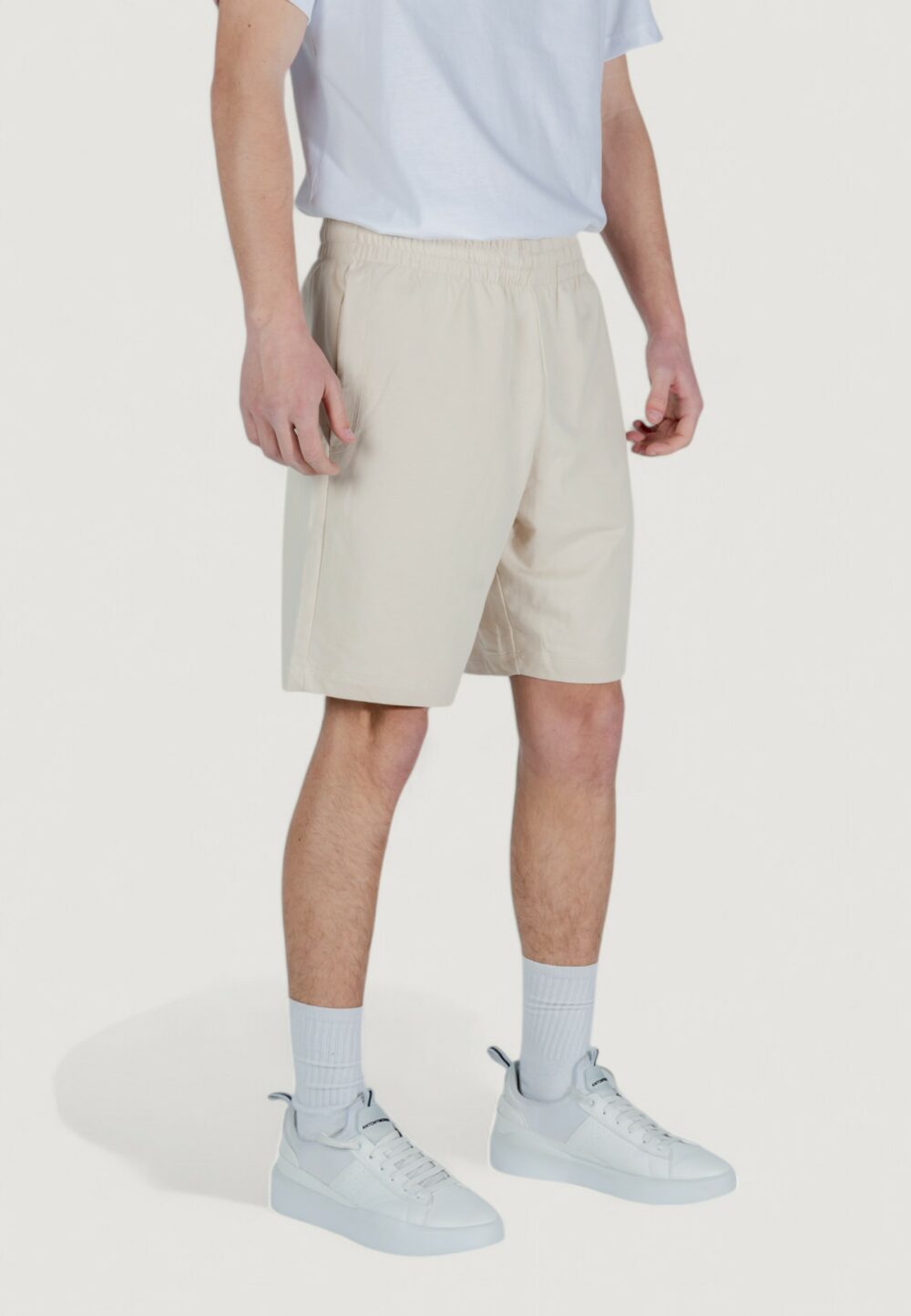 Bermuda sportivi EA7 Beige chiaro - Foto 9