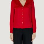 Bluse manica lunga Morgan De Toi Rosso - Foto 1