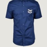 Camicia manica corta BIKKEMBERGS Blu - Foto 1