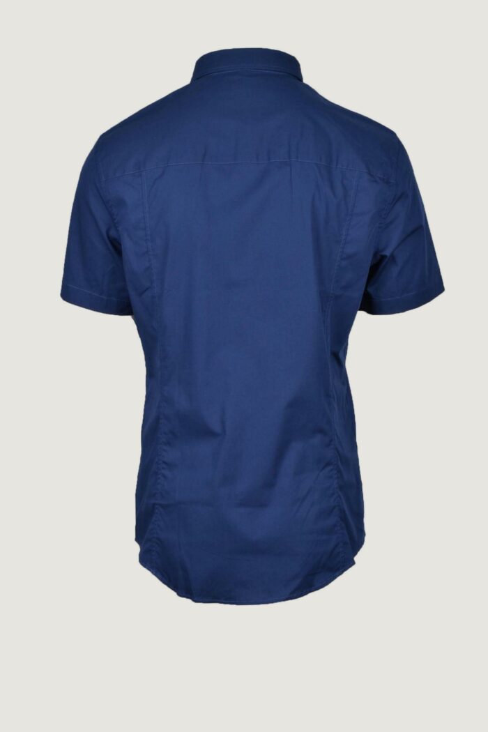 Camicia manica corta BIKKEMBERGS  Blu