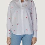 Camicia manica lunga Jacqueline de Yong jdynelly l/s loose shirt wvn Rosso - Foto 1