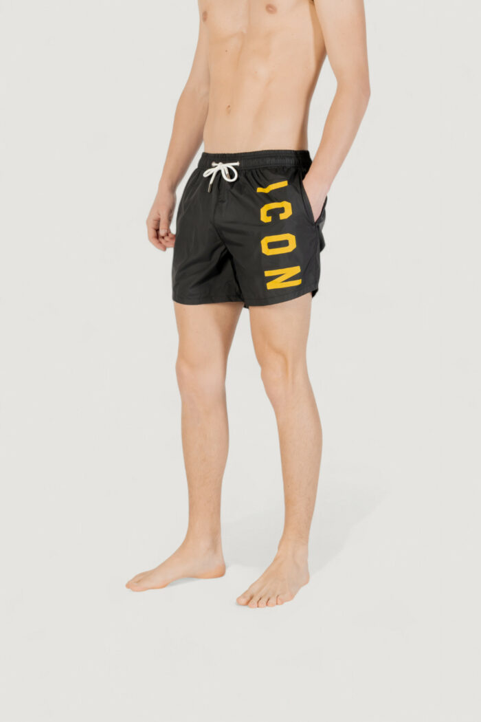 Costume boxer Icon  Giallo fluo