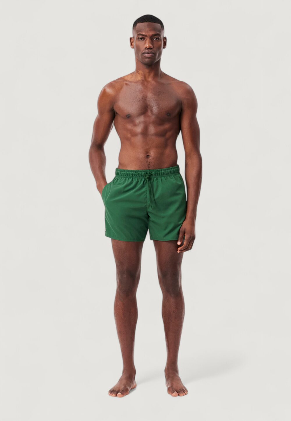 Costume slip LACOSTE Verde - Foto 5
