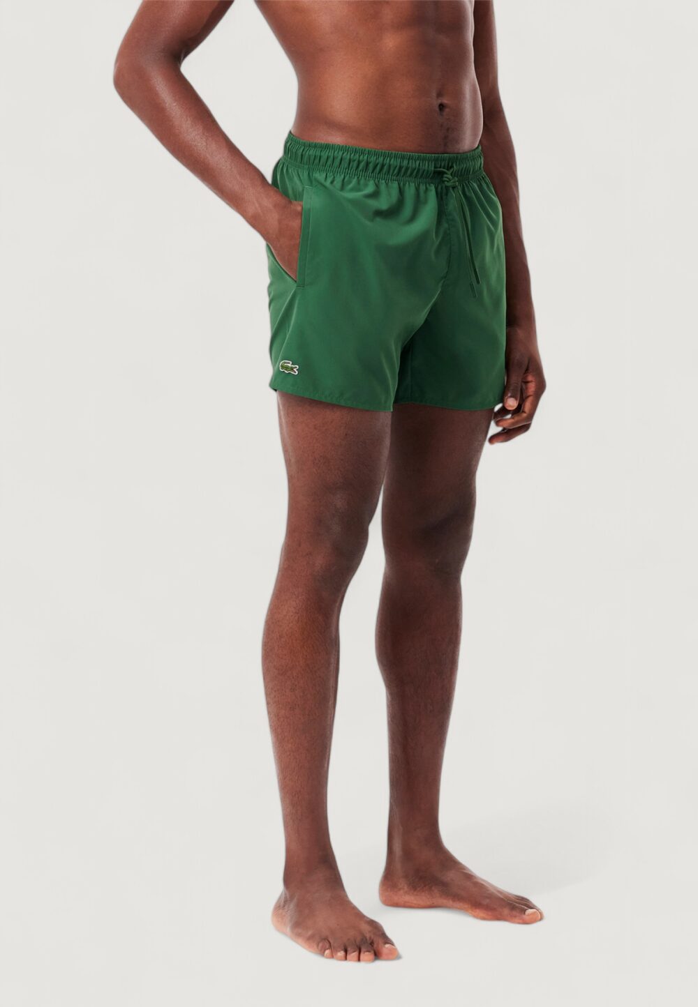 Costume slip LACOSTE Verde - Foto 2