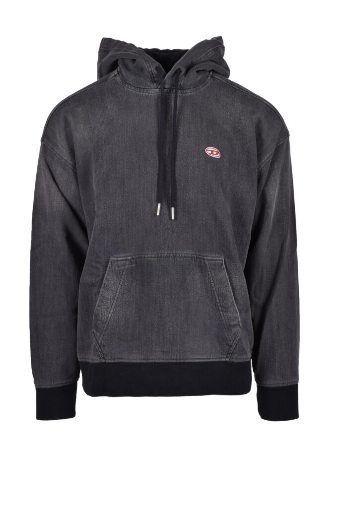 Felpa con cappuccio Diesel  Grigio