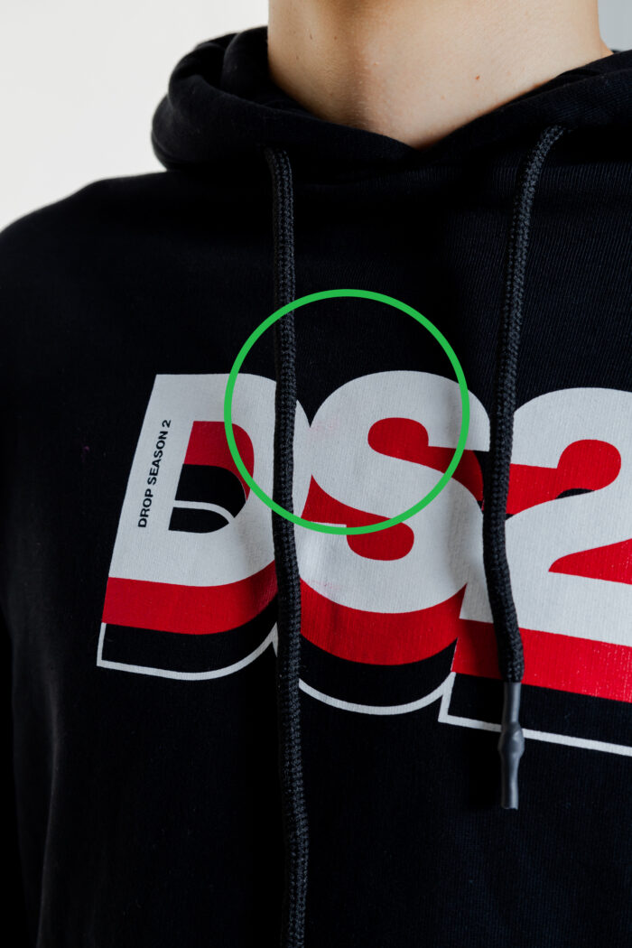 Felpa con cappuccio Drop Season 2 seconda scelta Nero