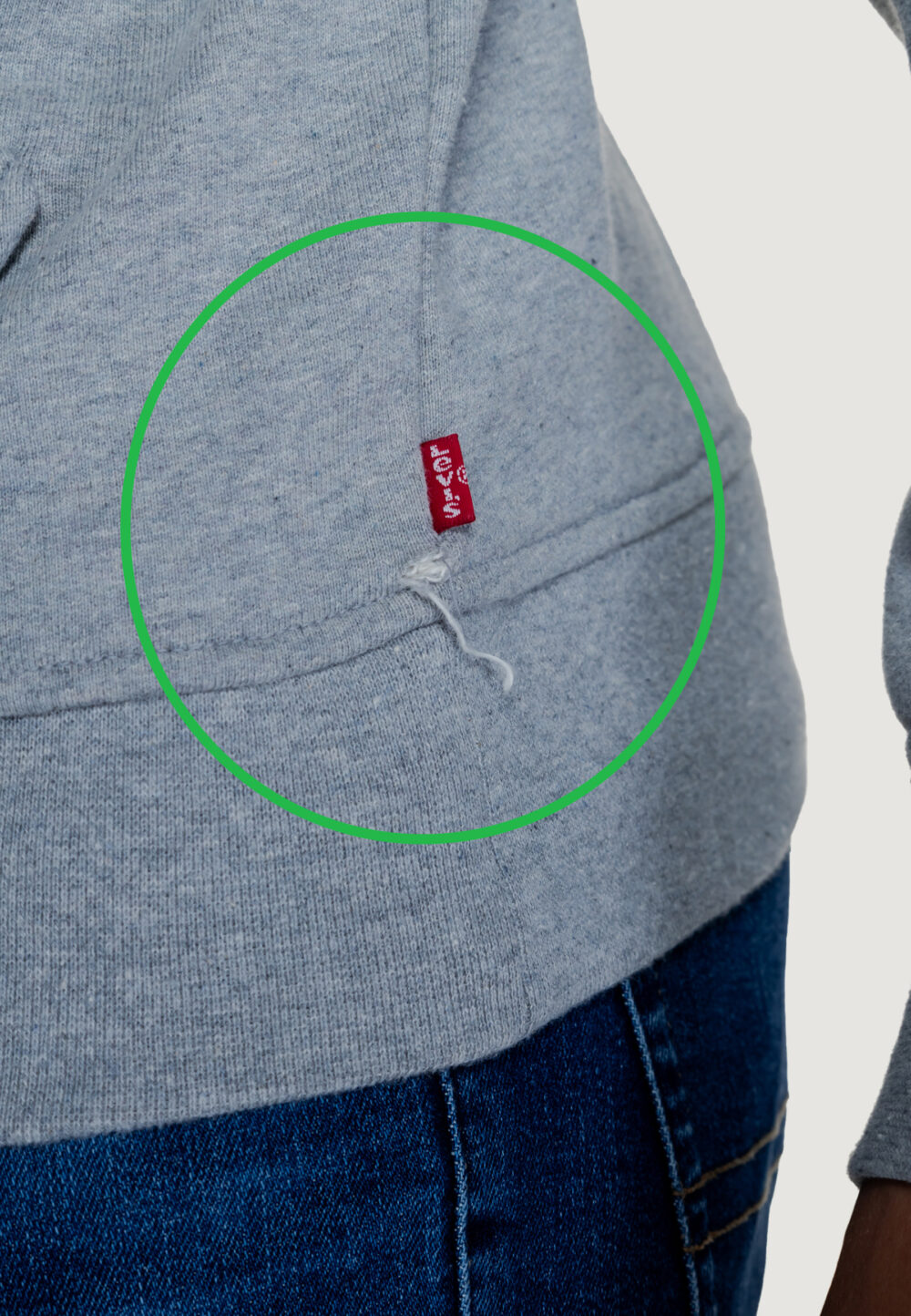 Felpa con cappuccio Levi's® relaxed graphic poster | seconda scelta Grigio - Foto 2