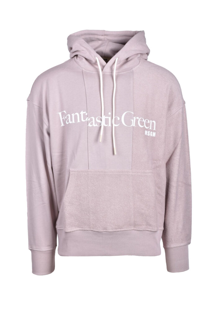 Felpa MSGM  Rosa Cipria