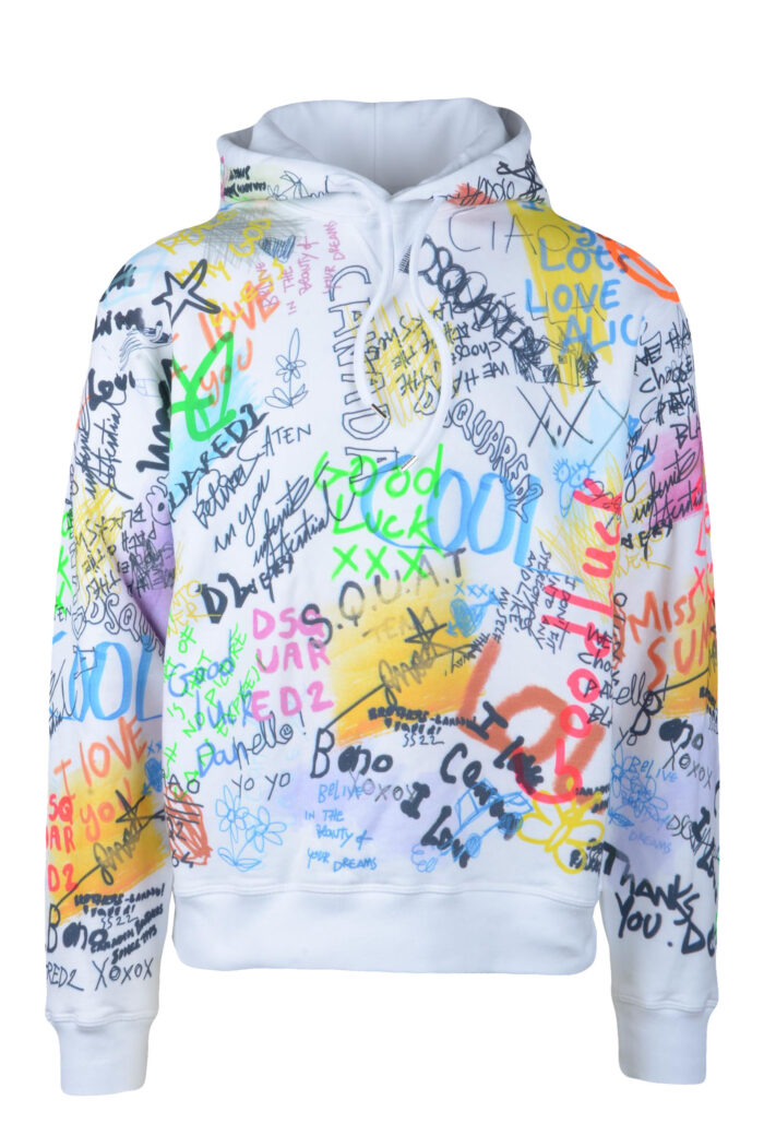 Felpa Dsquared2  Bianco
