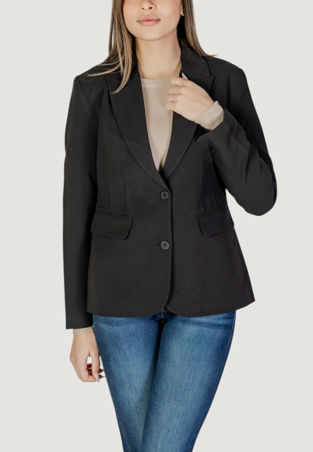Giacca Only onlraven life l/s fit blazer cc tlr Nero - Foto 5
