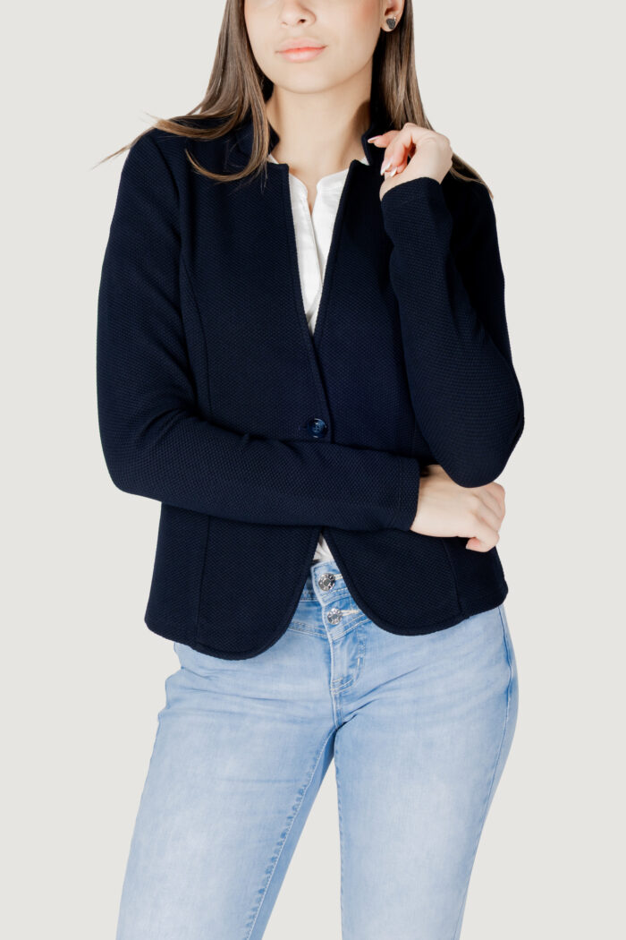 Giacca Street One jaquard blazer Blu