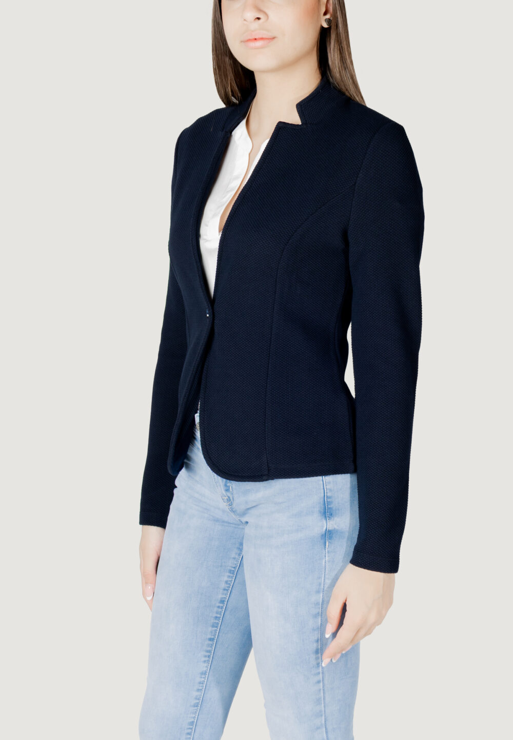 Giacca Street One jaquard blazer Blu - Foto 2