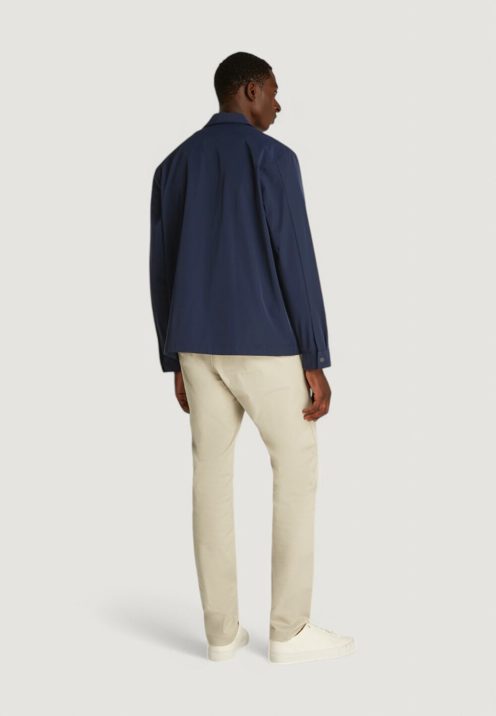 Giacchetto Calvin Klein nylon stretch tech Blu - Foto 3