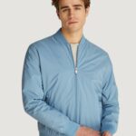 Giacchetto Calvin Klein matte bomber Blu Chiaro - Foto 1