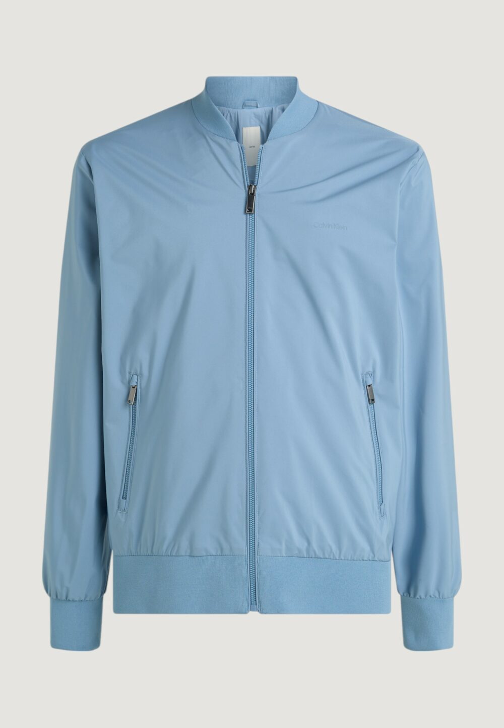 Giacchetto Calvin Klein matte bomber Blu Chiaro - Foto 4
