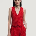 Gilet da completo Desigual chaleco_portland Rosso - Foto 1