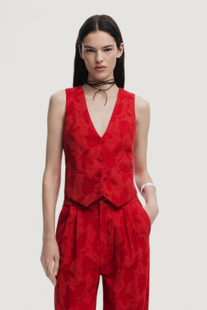Gilet da completo Desigual chaleco_portland Rosso