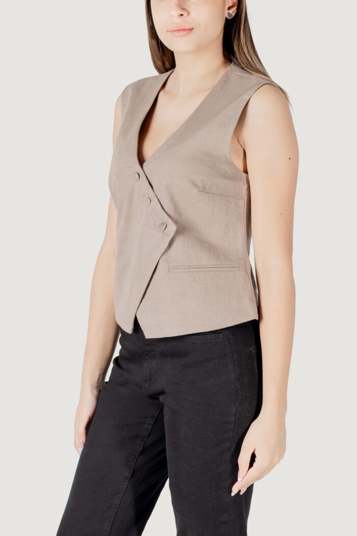 Gilet da completo Vila Clothes viflea s/l tailored Marrone