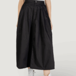 Gonna lunga Only onlzora hw long pleat pnt Nero - Foto 1