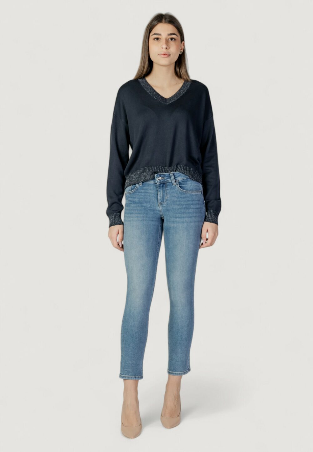 Jeans bootcut Liu-Jo up monroe reg.w. Denim chiaro - Foto 11