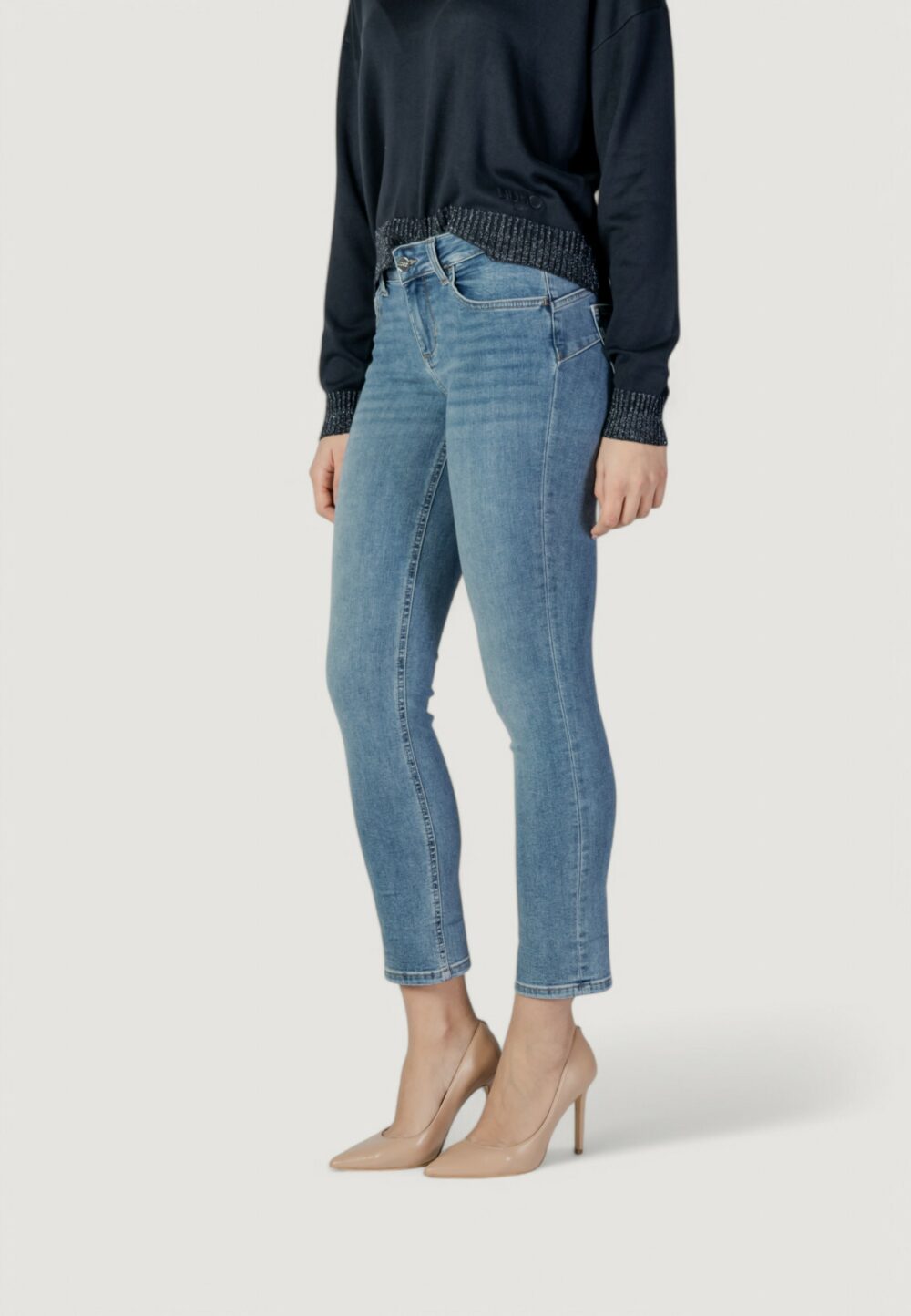 Jeans bootcut Liu-Jo up monroe reg.w. Denim chiaro - Foto 12