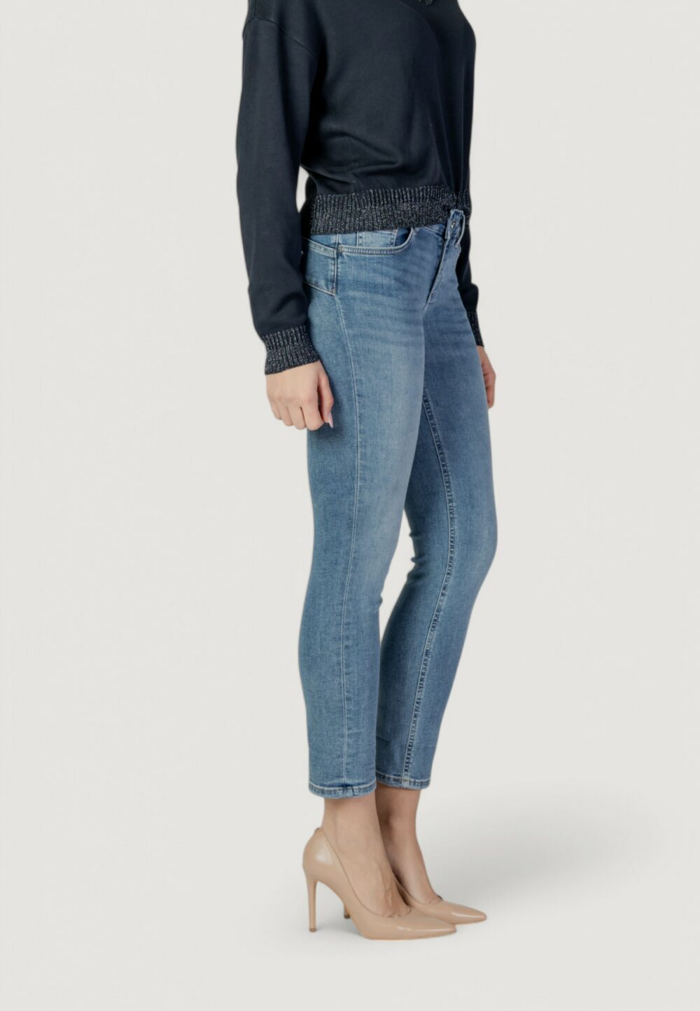 Jeans bootcut Liu-Jo up monroe reg.w. Denim chiaro - Foto 13