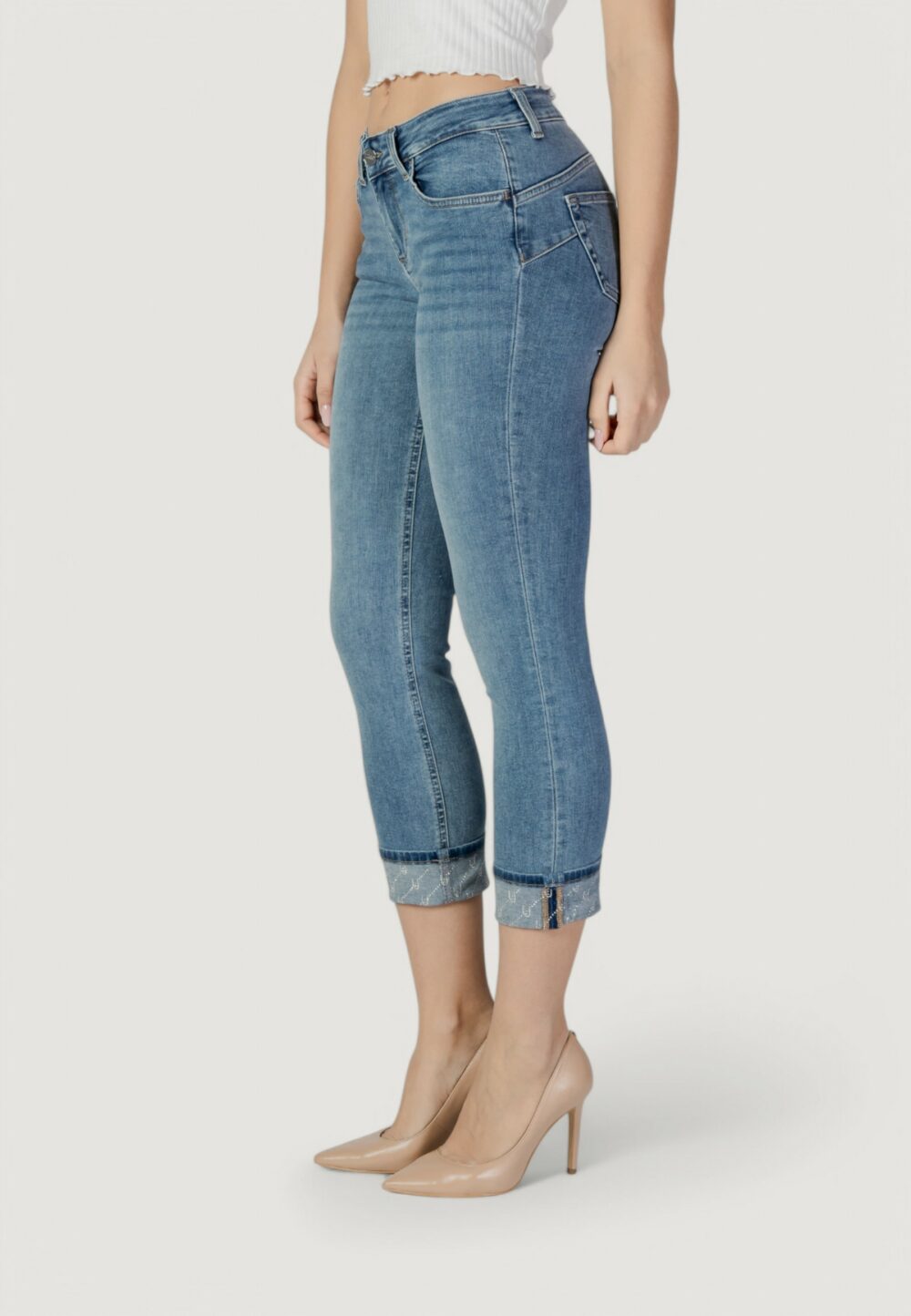 Jeans bootcut Liu-Jo up monroe reg.w. Denim chiaro - Foto 6