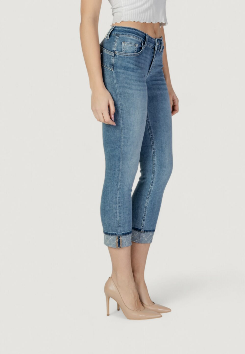 Jeans bootcut Liu-Jo up monroe reg.w. Denim chiaro - Foto 7