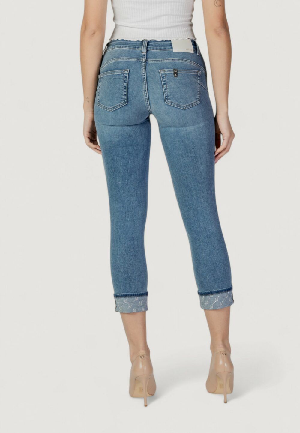 Jeans bootcut Liu-Jo up monroe reg.w. Denim chiaro - Foto 8