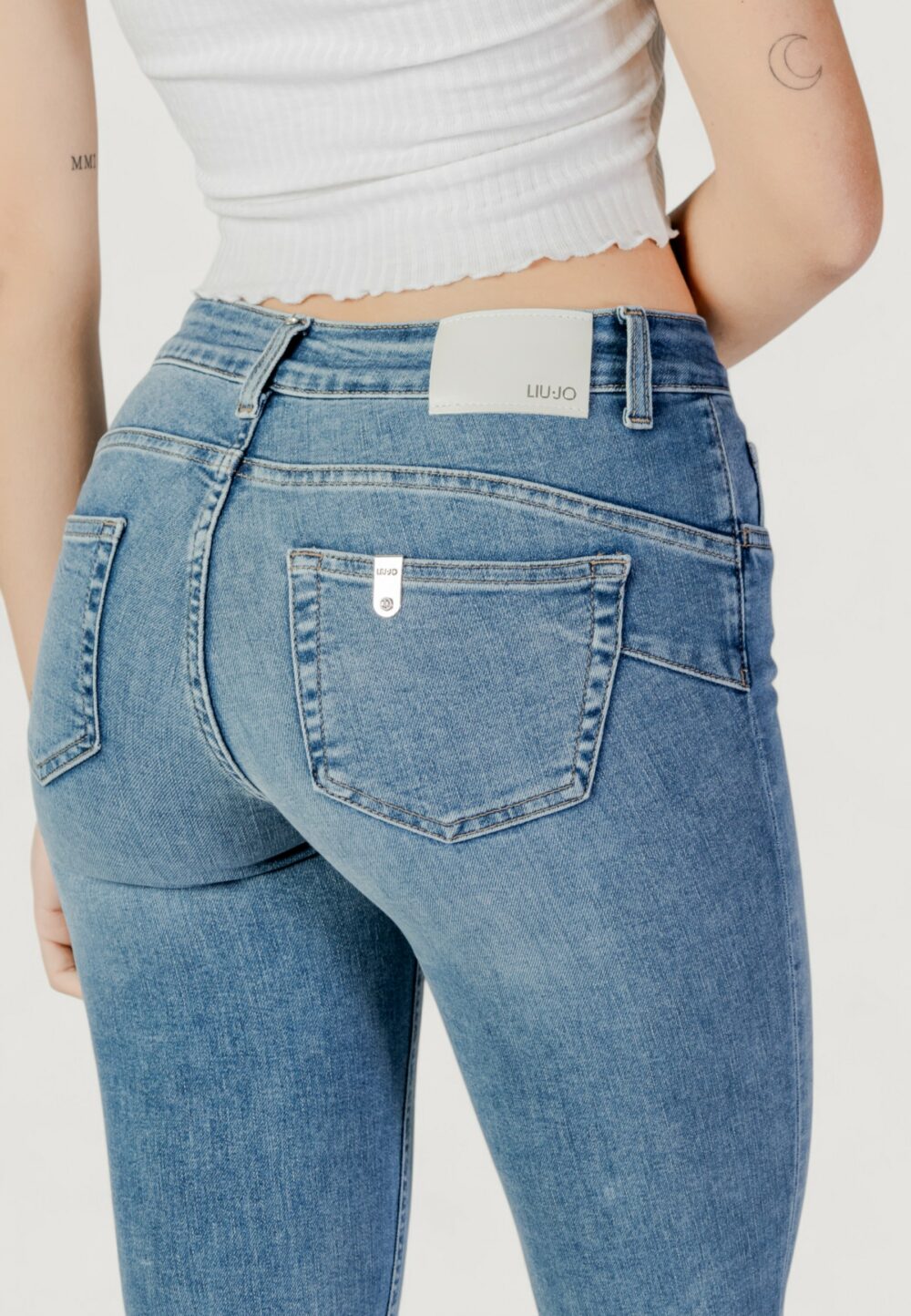 Jeans bootcut Liu-Jo up monroe reg.w. Denim chiaro - Foto 3