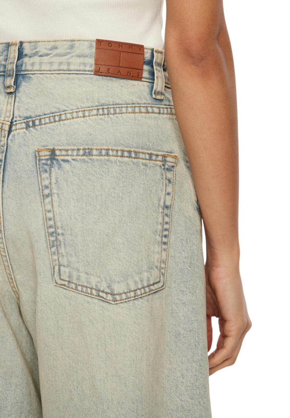 Jeans larghi Tommy Hilfiger Jeans tjw wide leg Denim chiaro - Foto 2
