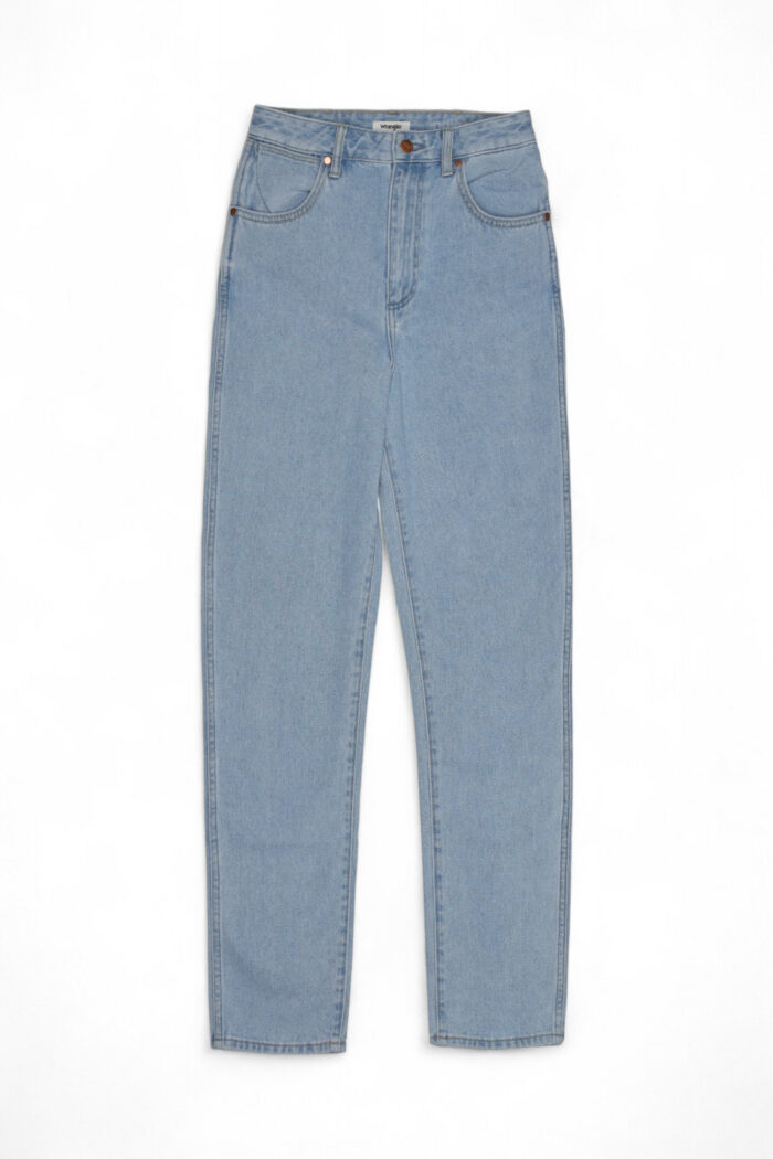 Jeans mom WRANGLER mom hold me Denim chiaro