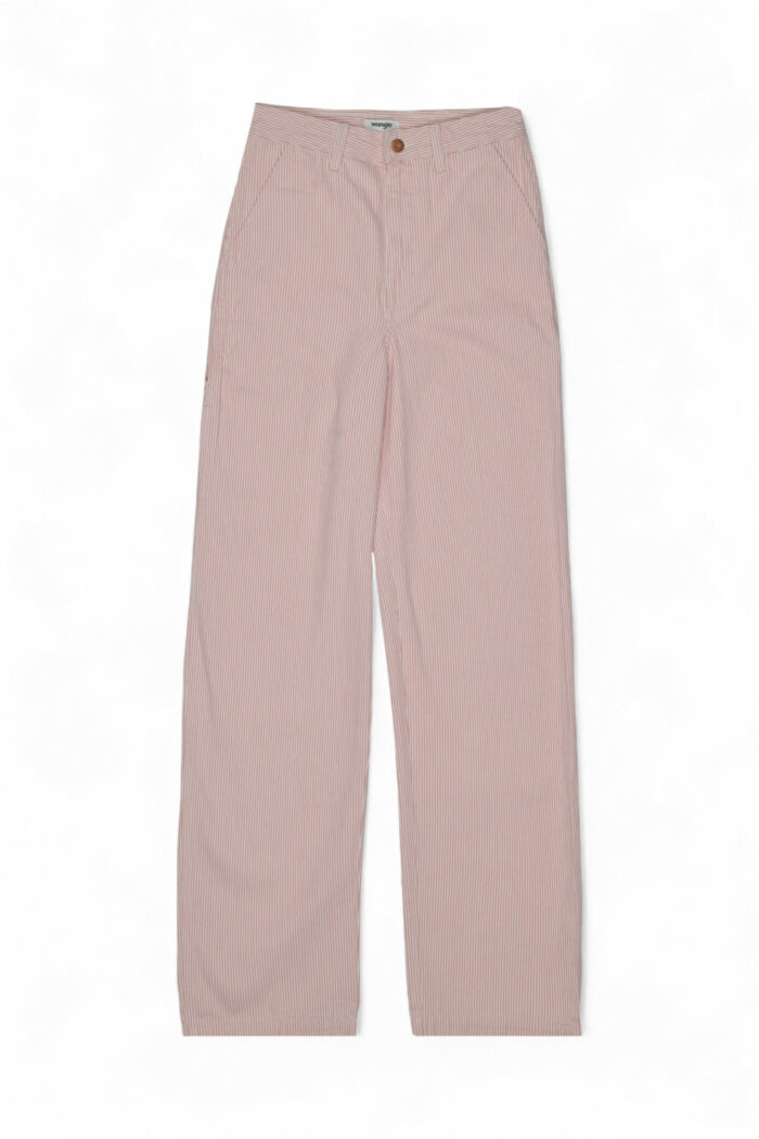 Jeans mom WRANGLER casey jones carpenter Rosa – Bianco