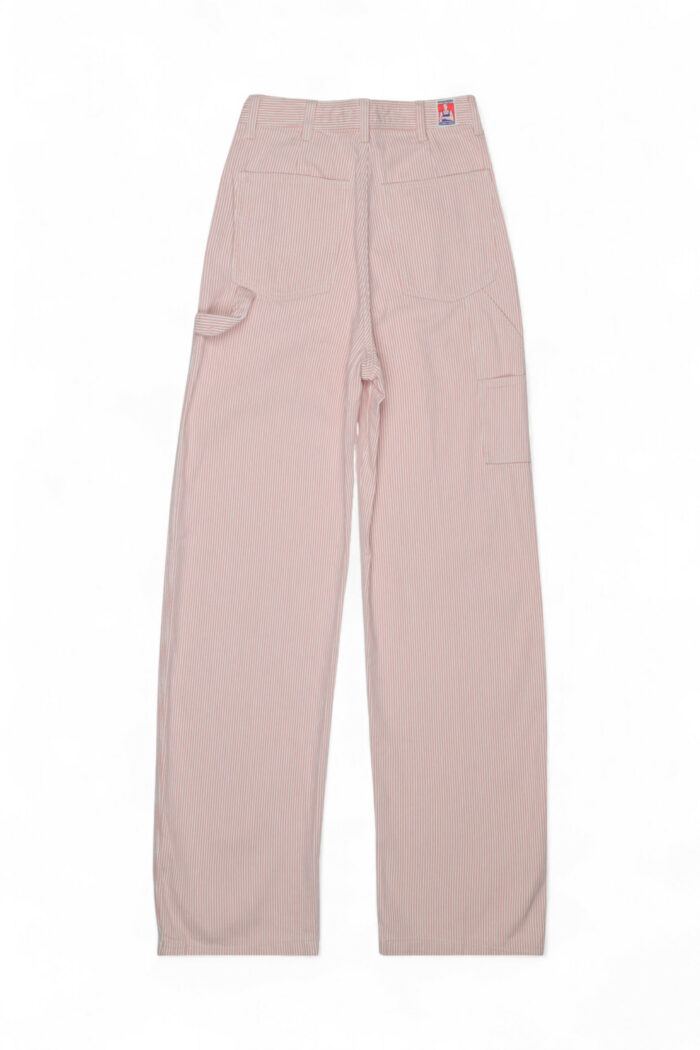 Jeans mom WRANGLER casey jones carpenter Rosa – Bianco