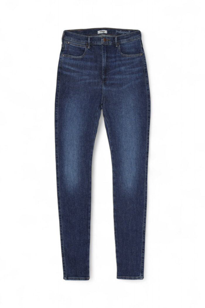 Jeans skinny WRANGLER high skinny Blue Denim Scuro