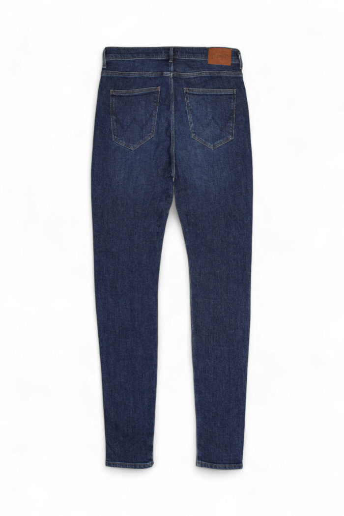 Jeans skinny WRANGLER high skinny Blue Denim Scuro