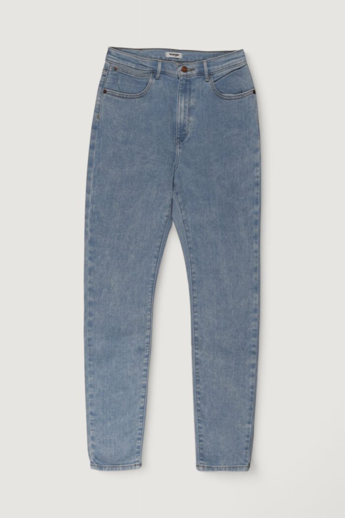 Jeans skinny WRANGLER high skinny Denim chiaro
