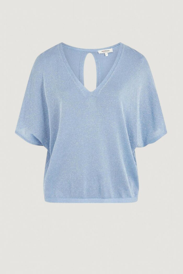 Maglia in filo manica corta Morgan De Toi  Indigo