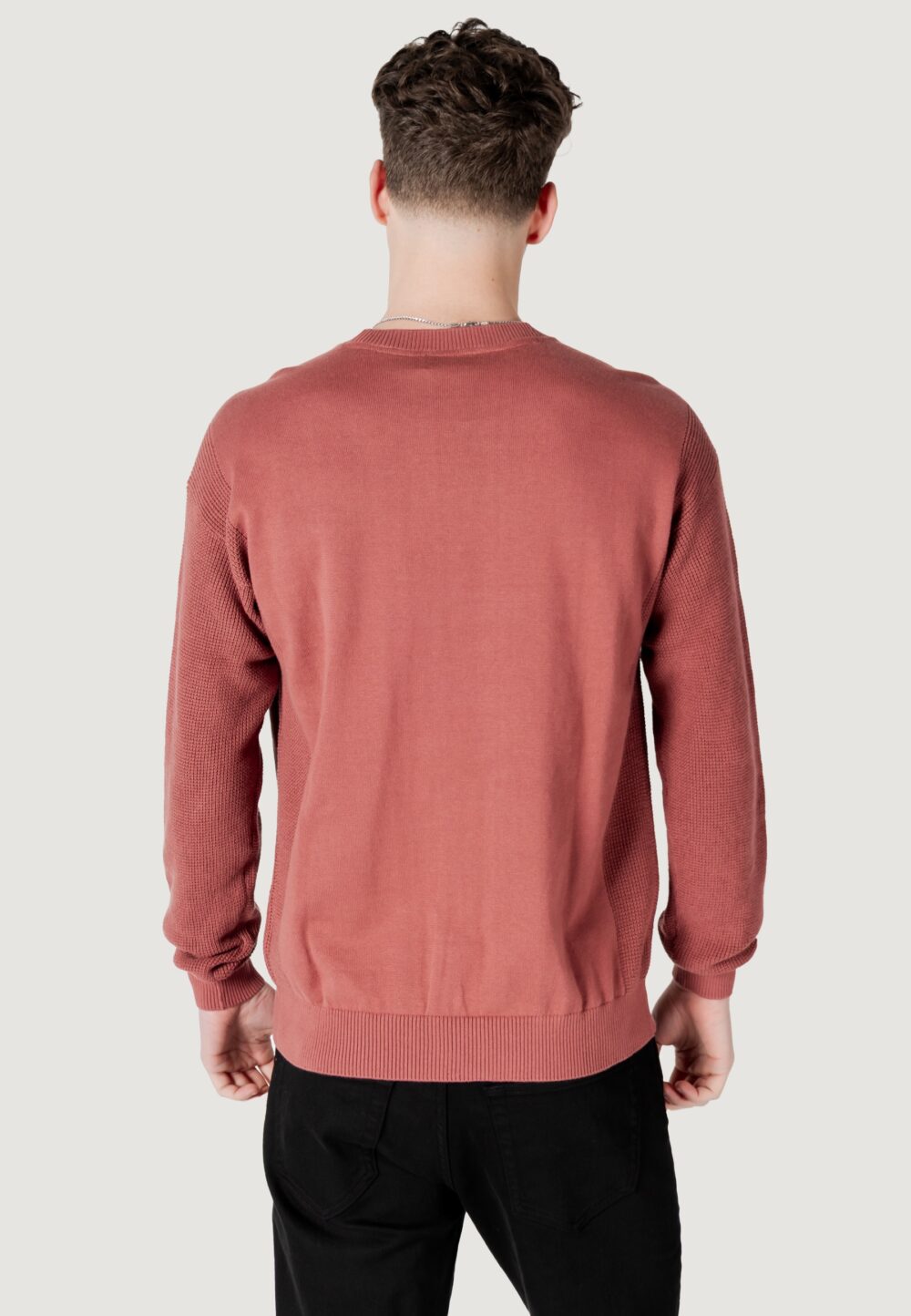 Maglione Calvin Klein Jeans monologo Ruggine - Foto 2