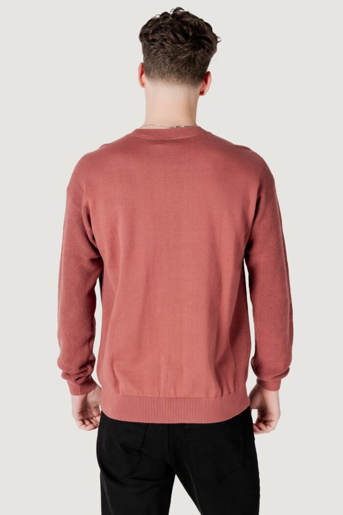 Maglione Calvin Klein Jeans monologo Ruggine