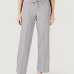 Pantaloni a palazzo Only onlmarine life mw str string pant cc tlr Grigio - Foto 1