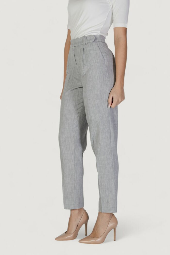 Pantaloni a sigaretta Vila Clothes visala hw/bfs Grigio Chiaro