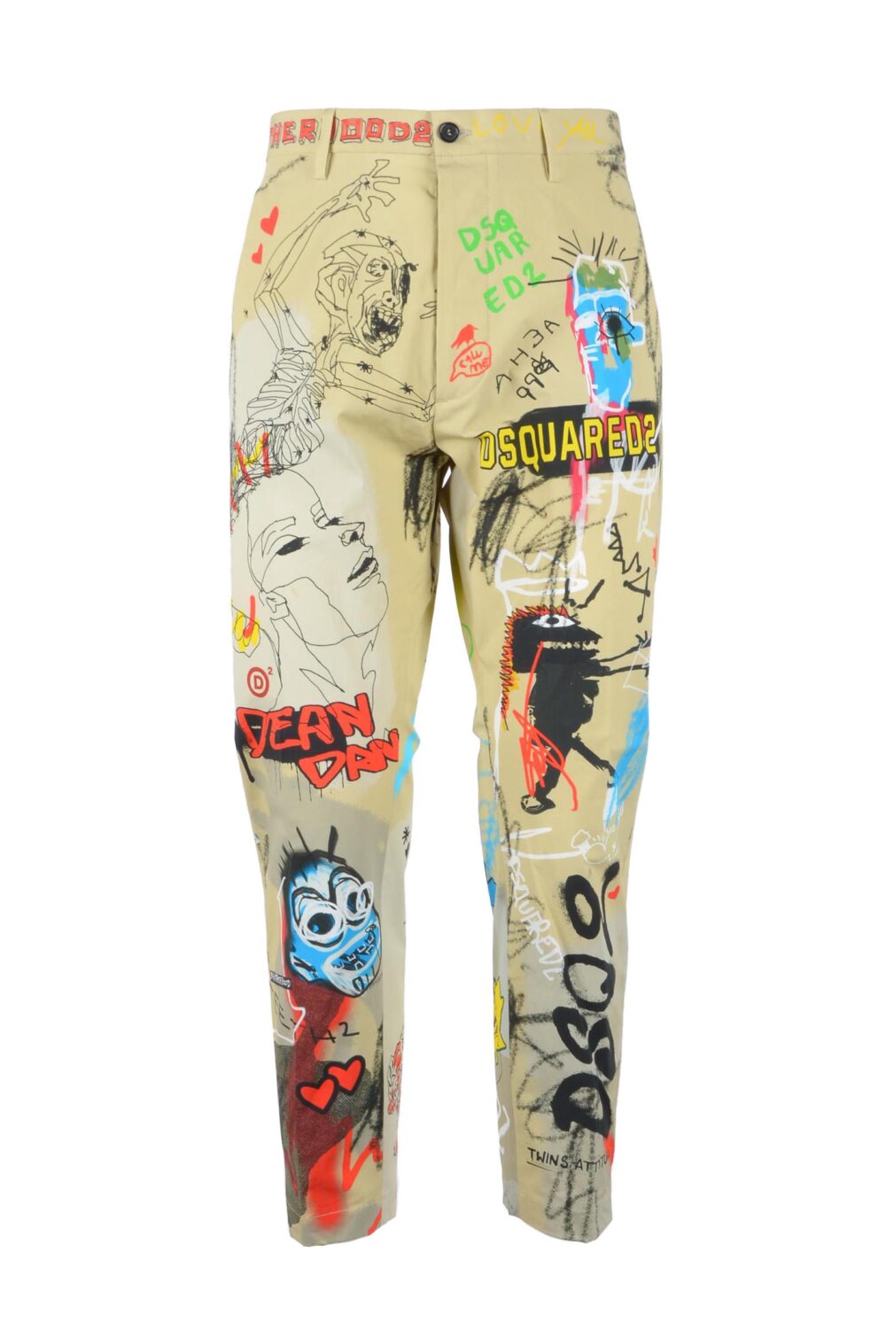 Pantaloni Dsquared2 Giallo - Foto 2