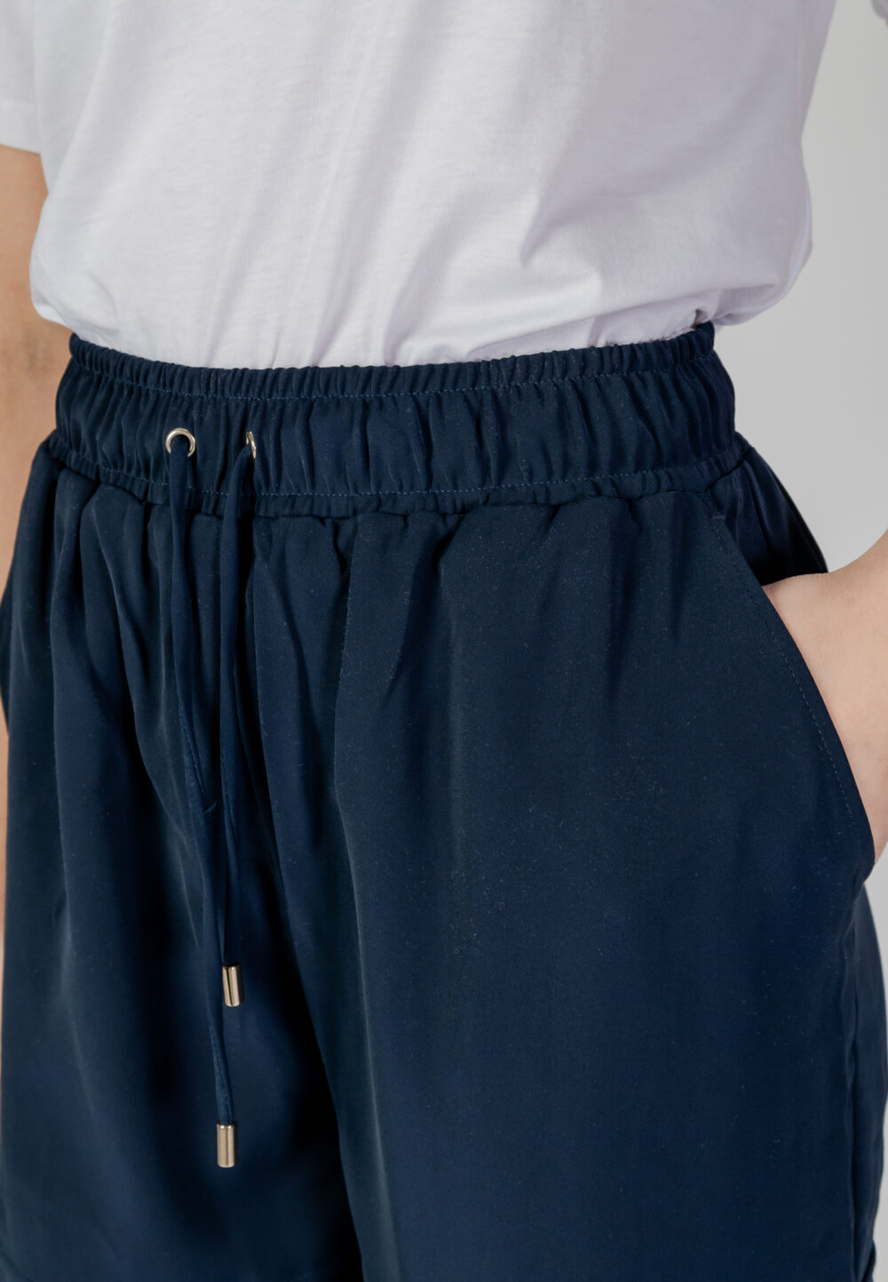 Pantaloni regular Liu-Jo ecs tess. navetta lungo Blu - Foto 5