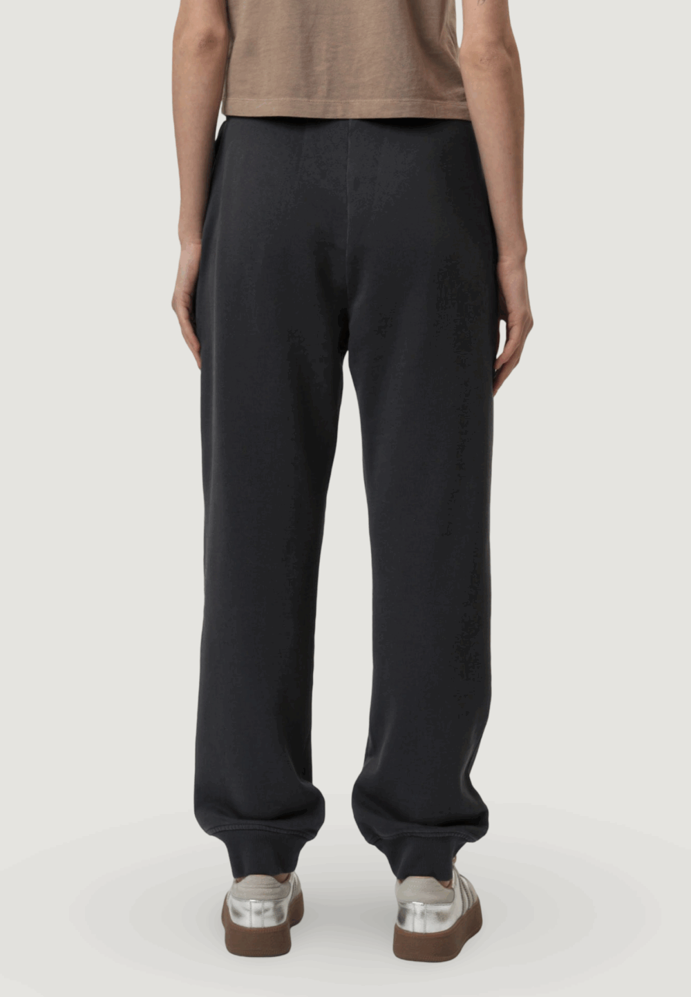 Pantaloni sportivi Calvin Klein Jeans washed puff print jo Grigio Scuro - Foto 4