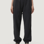 Pantaloni sportivi Calvin Klein Jeans washed puff print jo Grigio Scuro - Foto 1