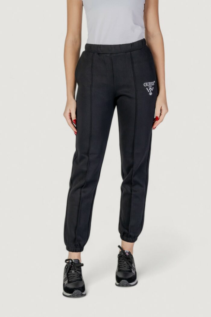 Pantaloni sportivi Guess Active roberta cuff Nero