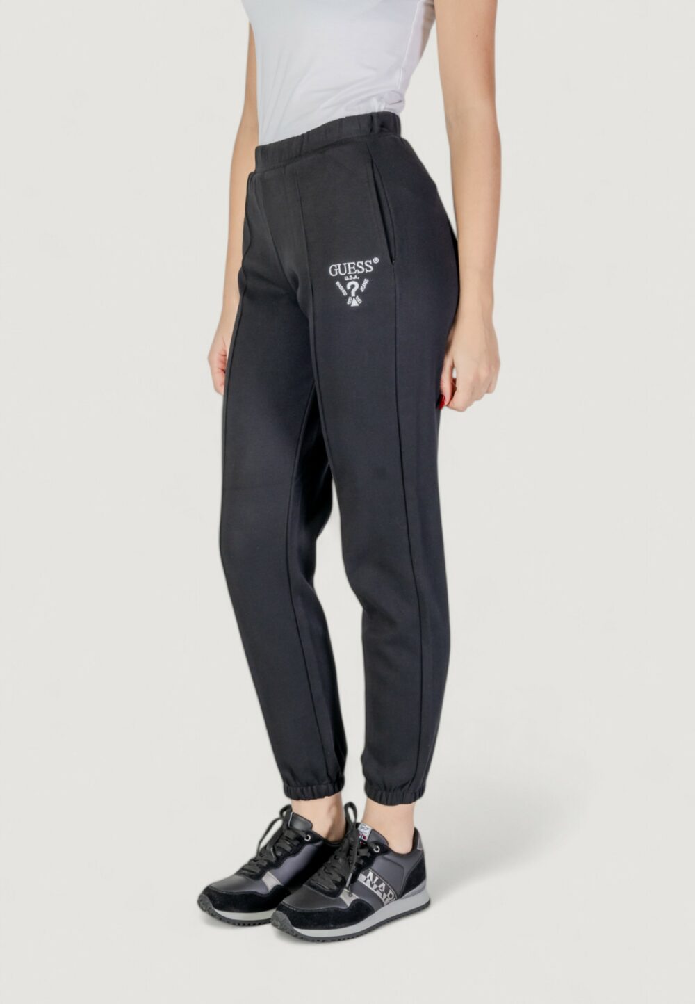 Pantaloni sportivi Guess Active roberta cuff Nero - Foto 2
