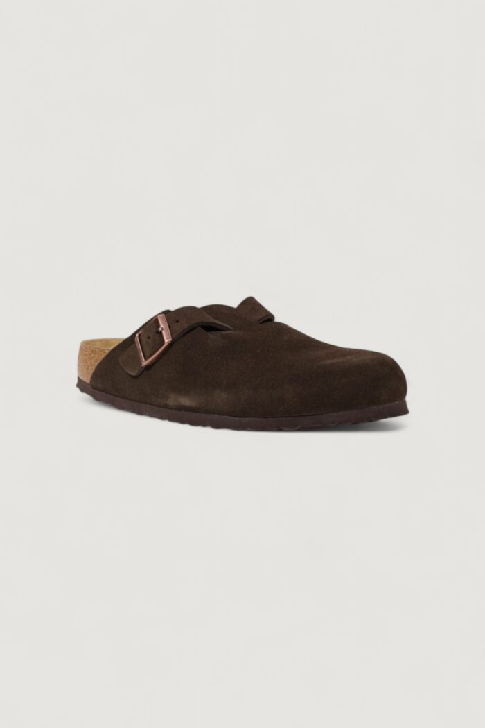 Pantofole BIRKENSTOCK boston bs Marrone