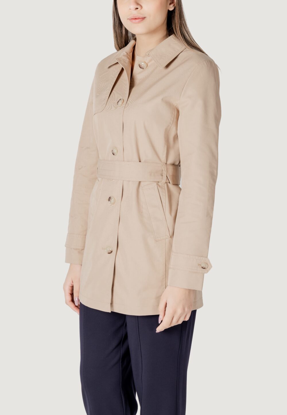 Trench Street One mid lenght trenchcoat Beige - Foto 2